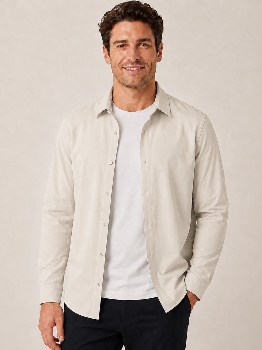 Lululemon Airing Easy Long Sleeve Shirt Vapor